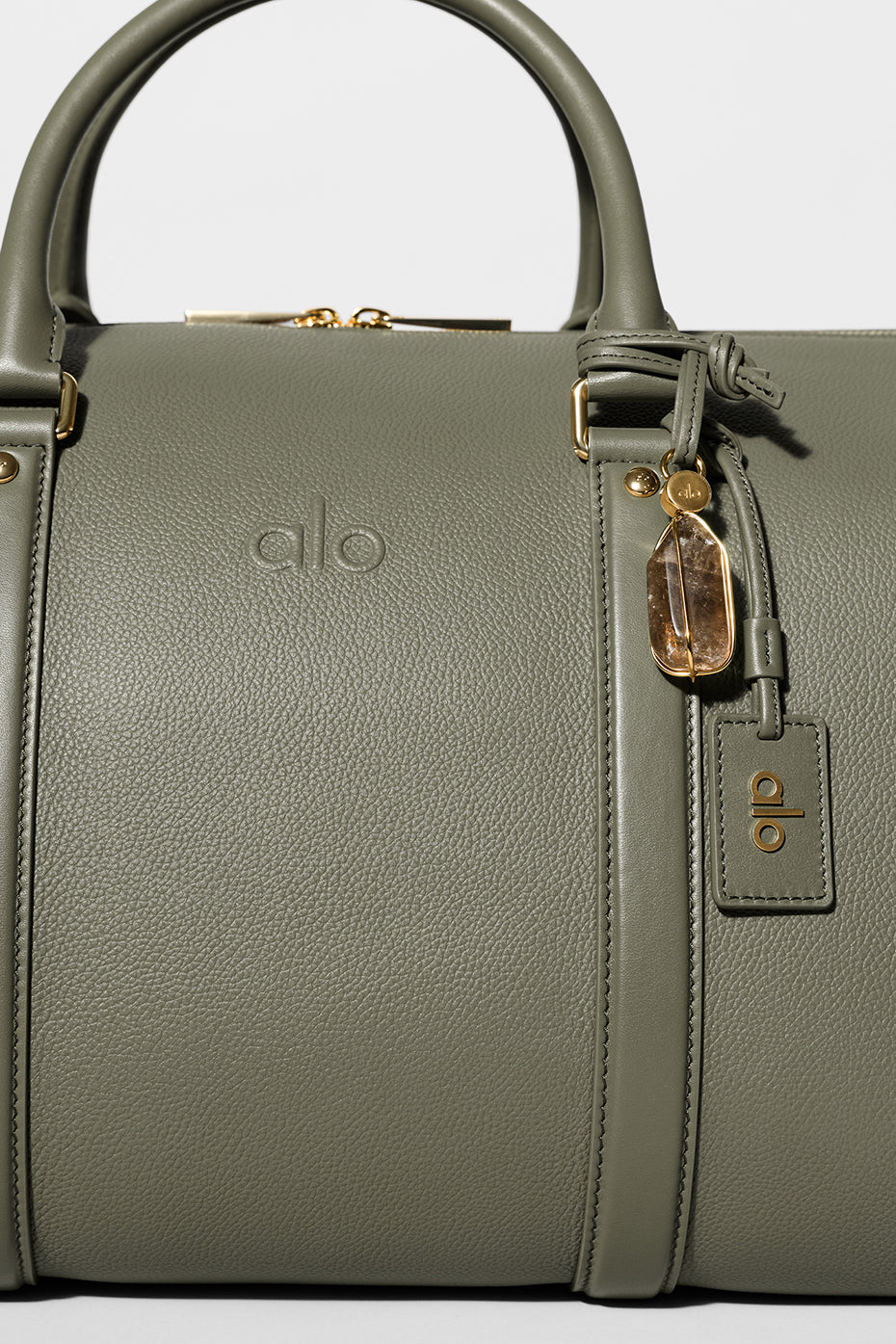 ALO Voyage Duffle - Olive Tree Leather - Image 4