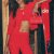 Bright Red Leather
