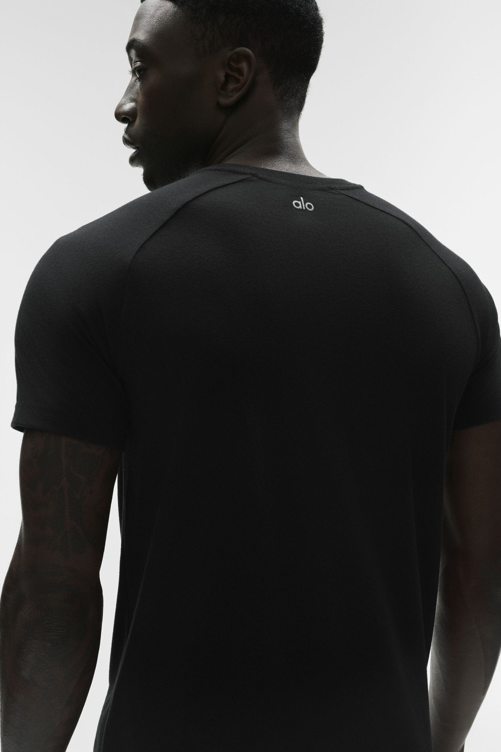 Triumph Raglan Tee - Black - Image 3
