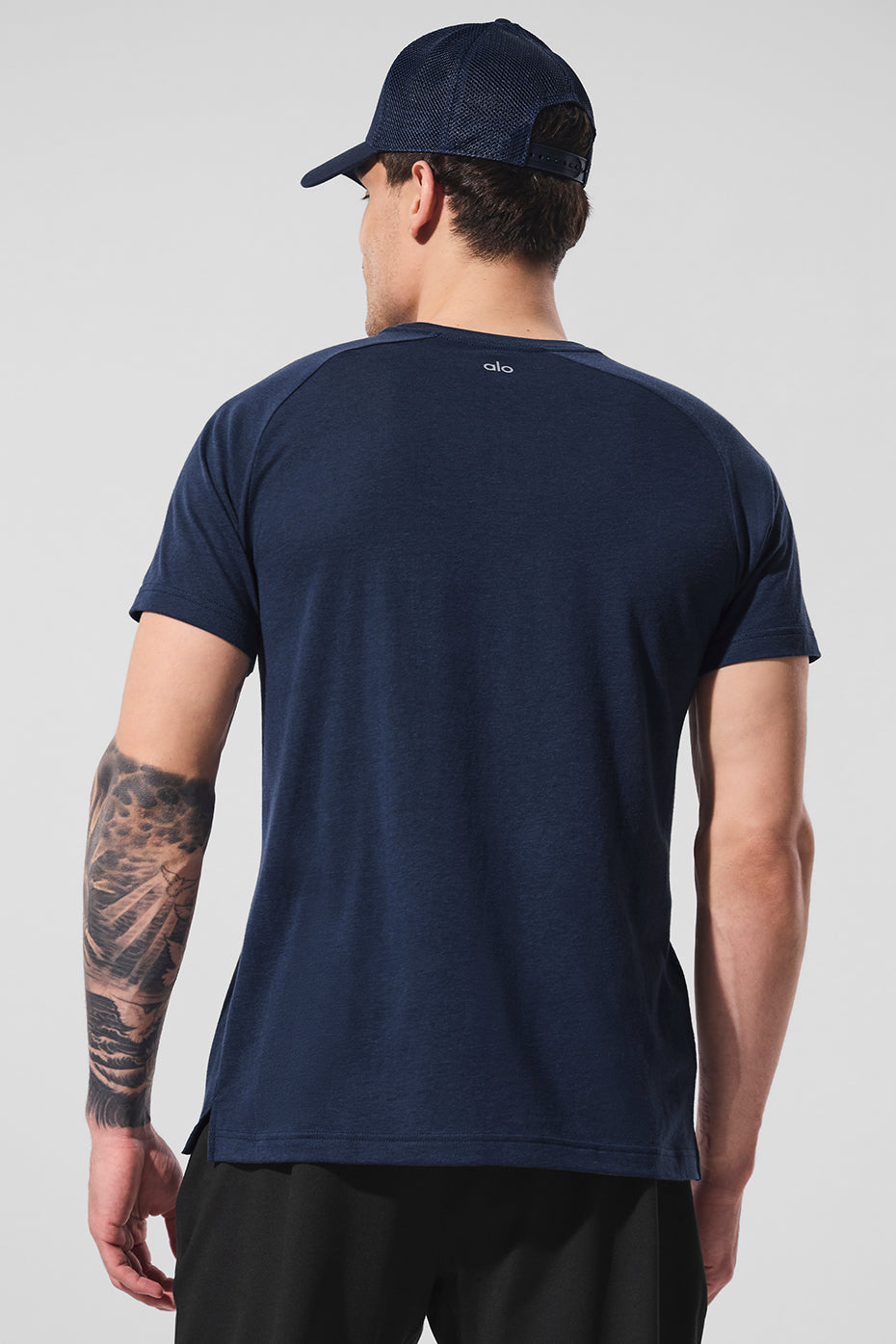 Triumph Raglan Tee - Navy - Image 2