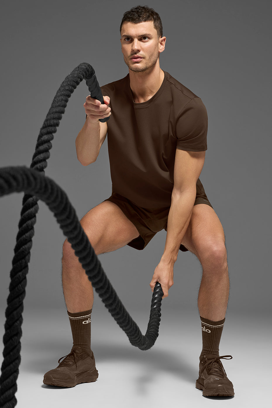 Conquer Reform Crewneck Short Sleeve - Espresso - Image 6