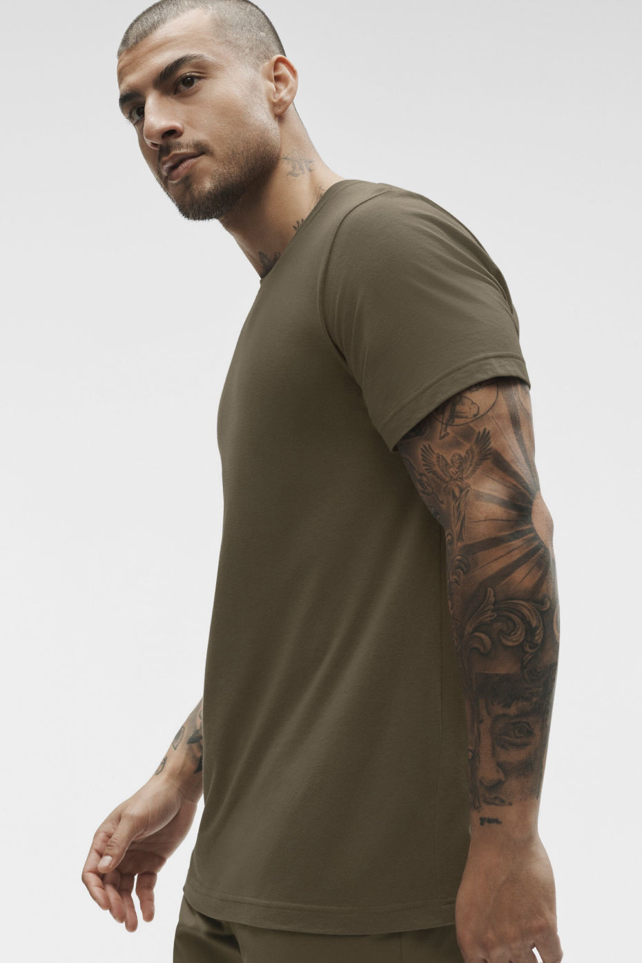 Triumph Tee - Olive Tree - Image 3