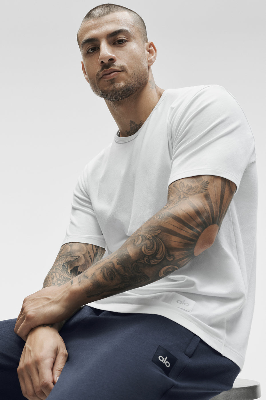 Essential Short Sleeve Street Tee - White - Image 2