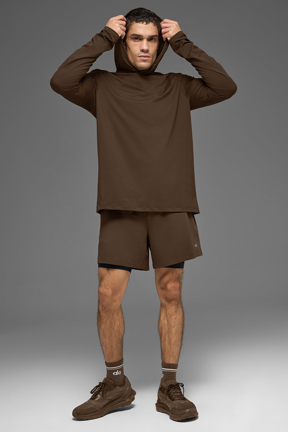 Conquer Reform Long Sleeve With Hood - Espresso - Image 5