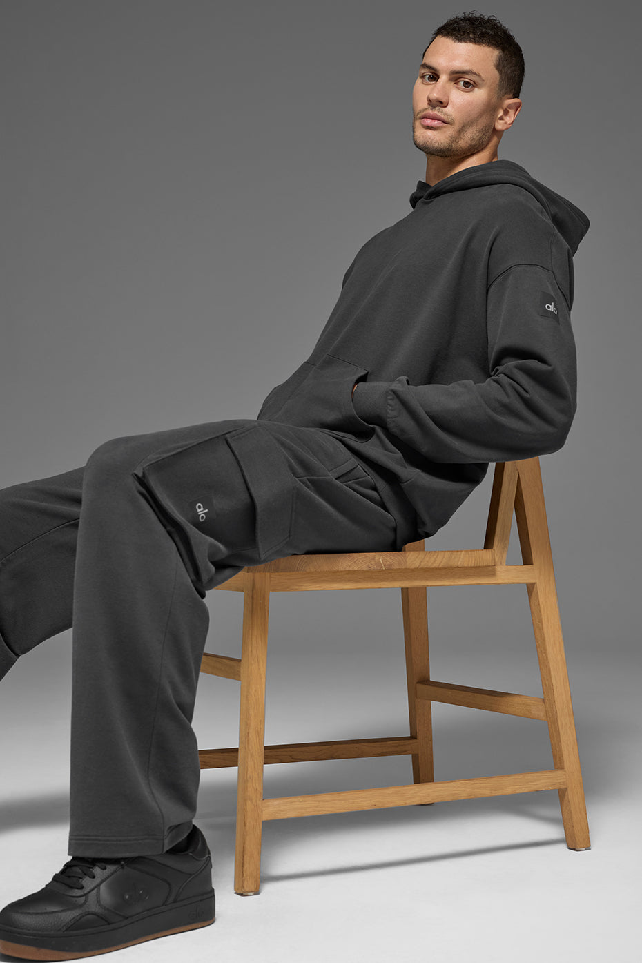 Double Take Hoodie - Anthracite - Image 4