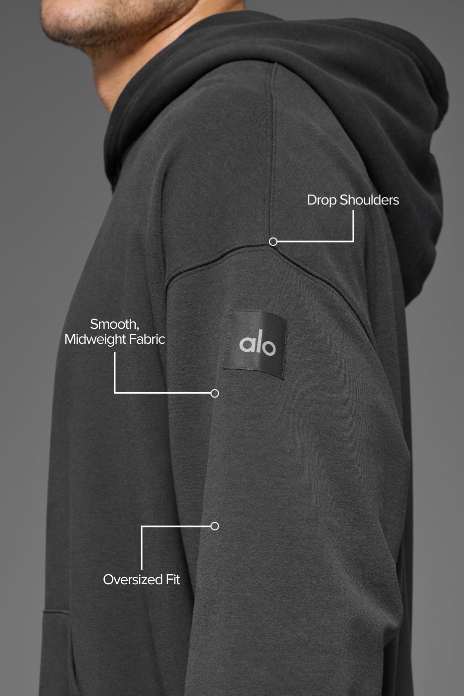 Double Take Hoodie - Anthracite - Image 2