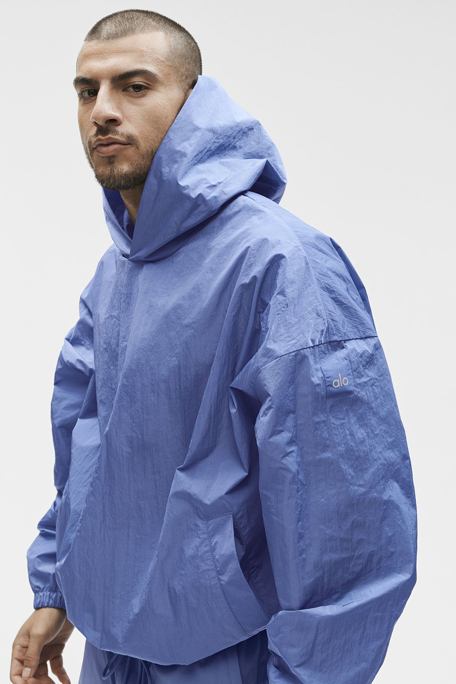 Axis Hooded Pullover - Provence Blue - Image 4