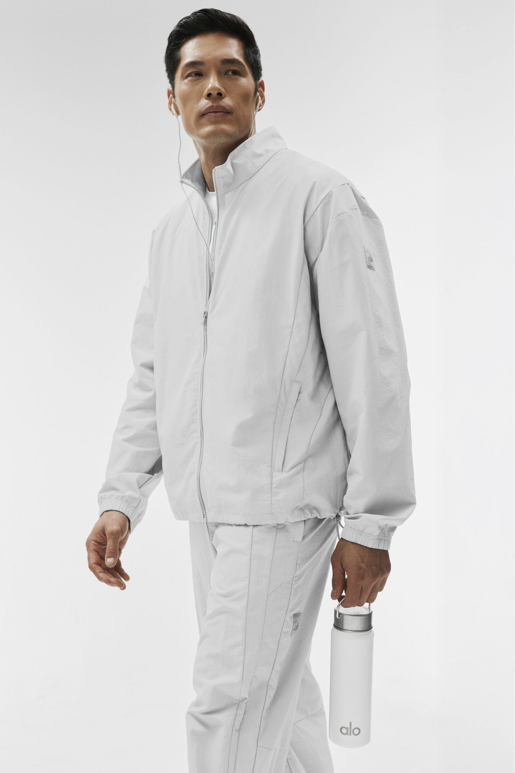 Takeaway Track Full Zip Jacket - Titanium - Image 2