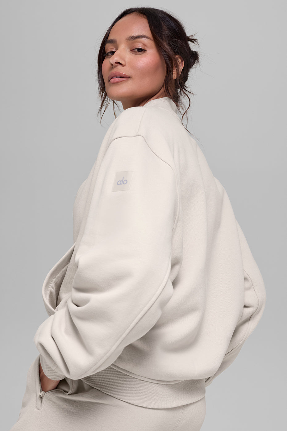 Renown Varsity Jacket - Bone - Image 3