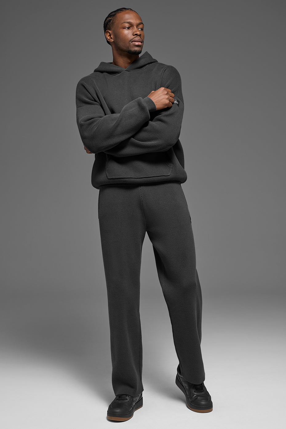 Scholar Straight Leg Sweatpant - Anthracite - Image 5