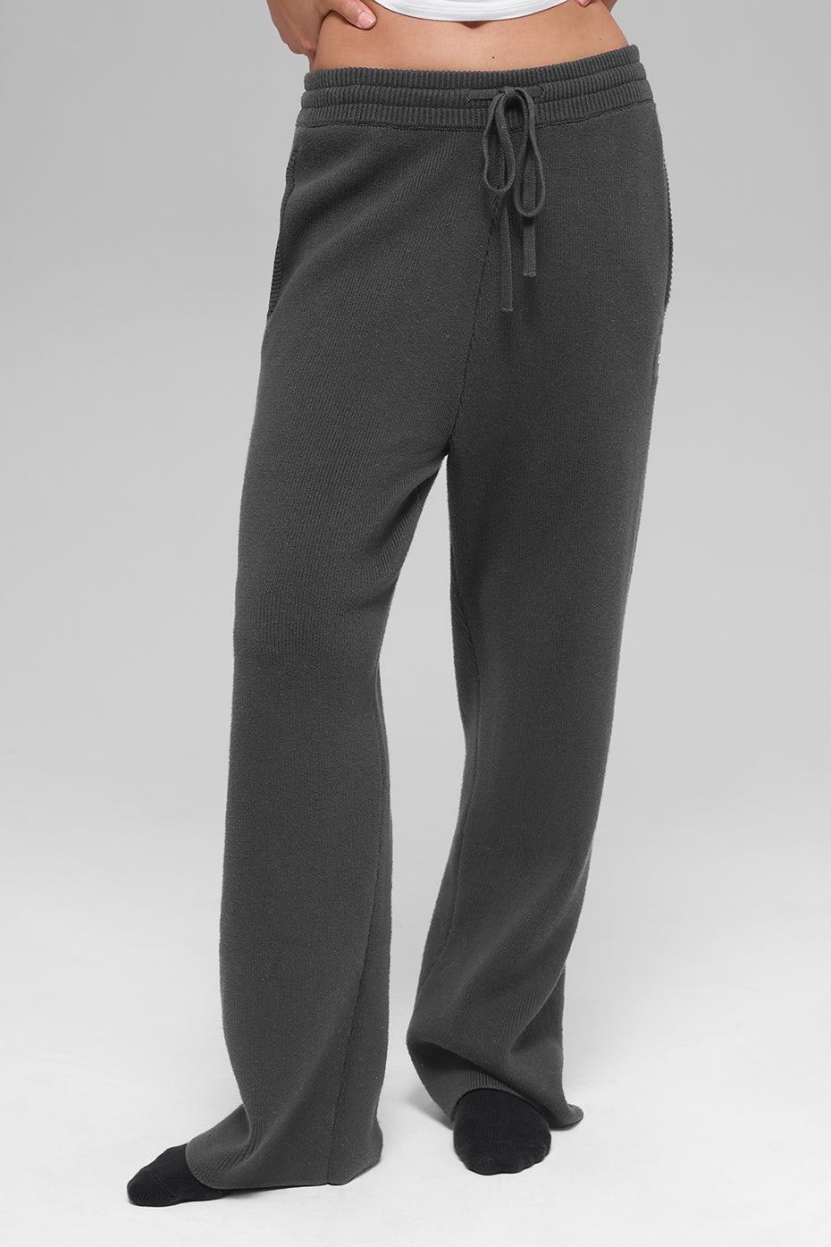 Scholar Straight Leg Sweatpant - Anthracite - Image 3