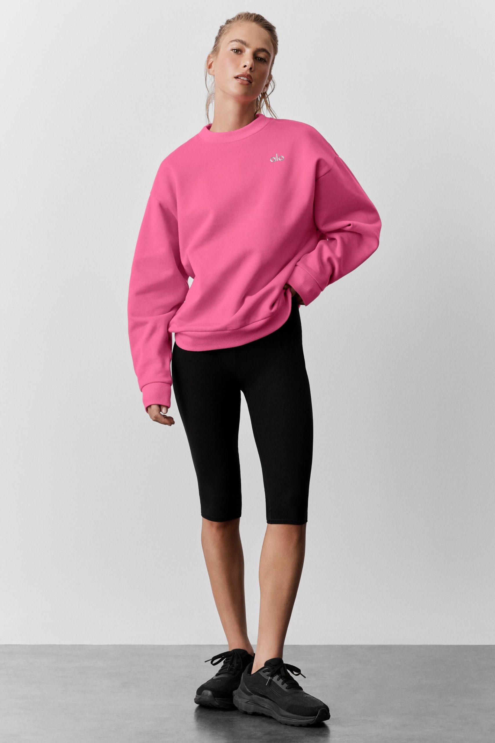 Accolade Crew Neck Pullover - Paradise Pink - Image 6
