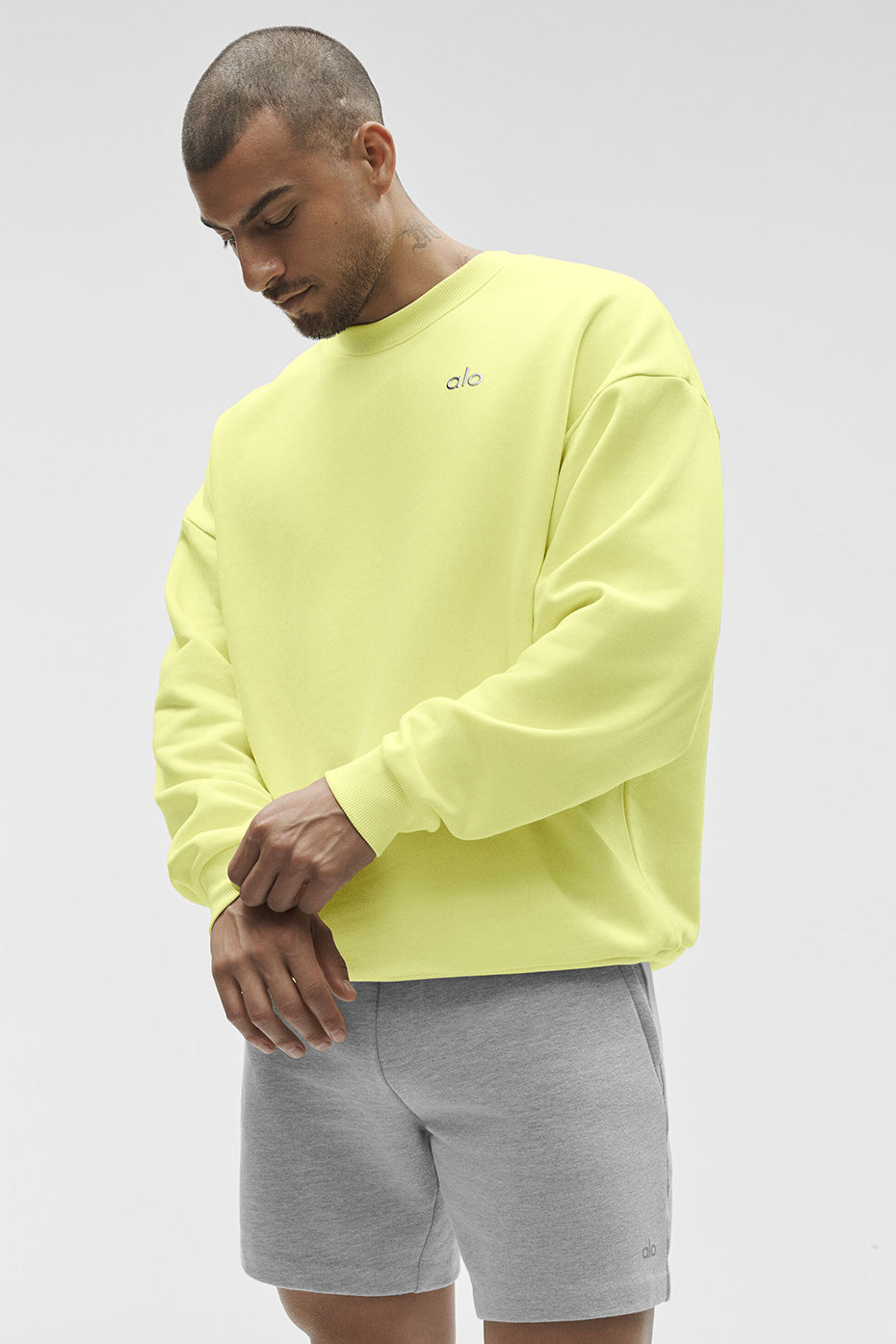 Accolade Crew Neck Pullover - Sunshine - Image 4