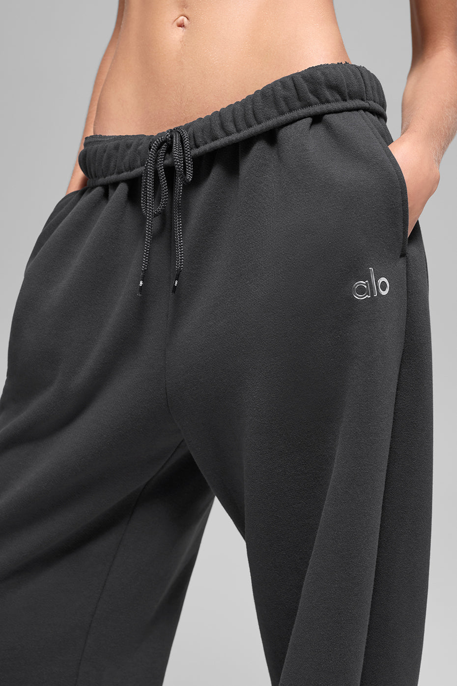 Accolade Straight Leg Sweatpant - Anthracite - Image 3