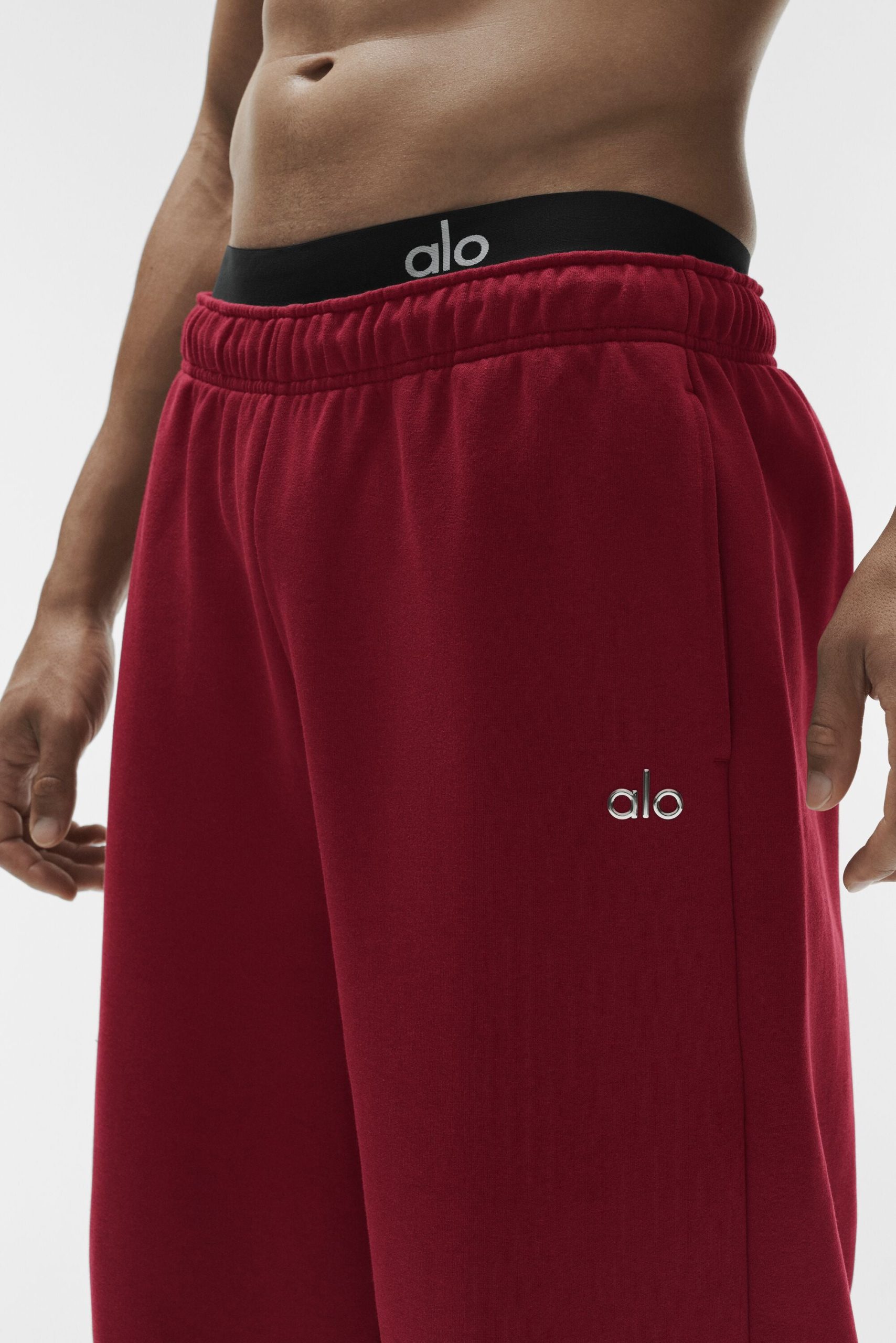 Accolade Straight Leg Sweatpant - Summer Romance Red - Image 3