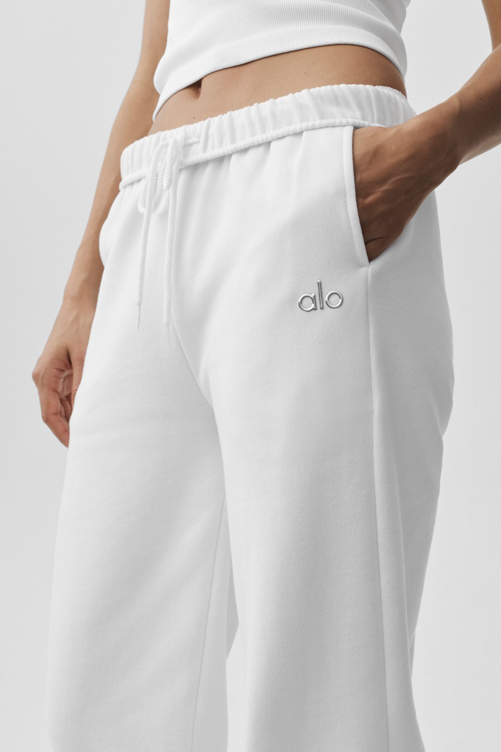 Accolade Sweatpant - White - Image 4
