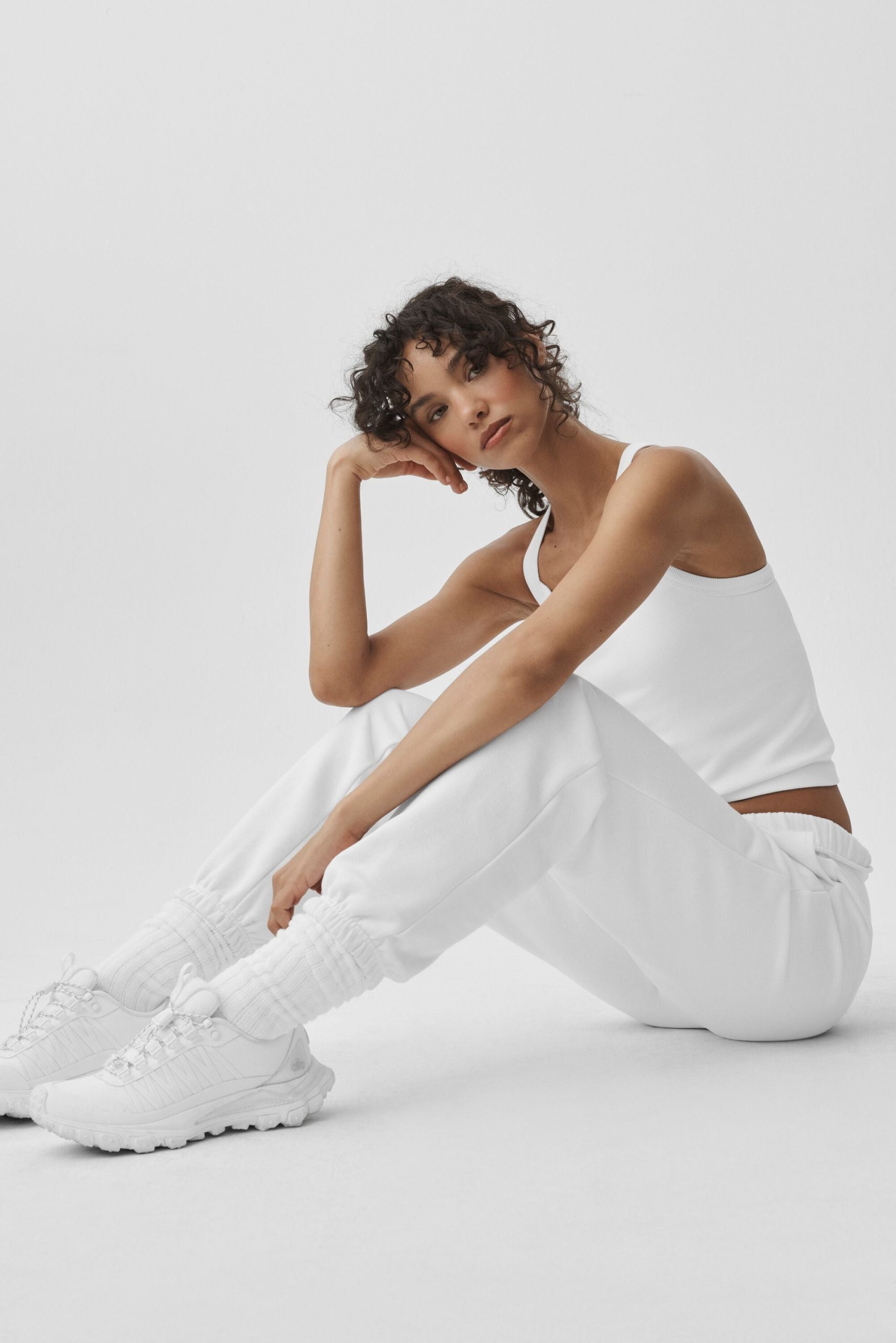 Accolade Sweatpant - White - Image 5