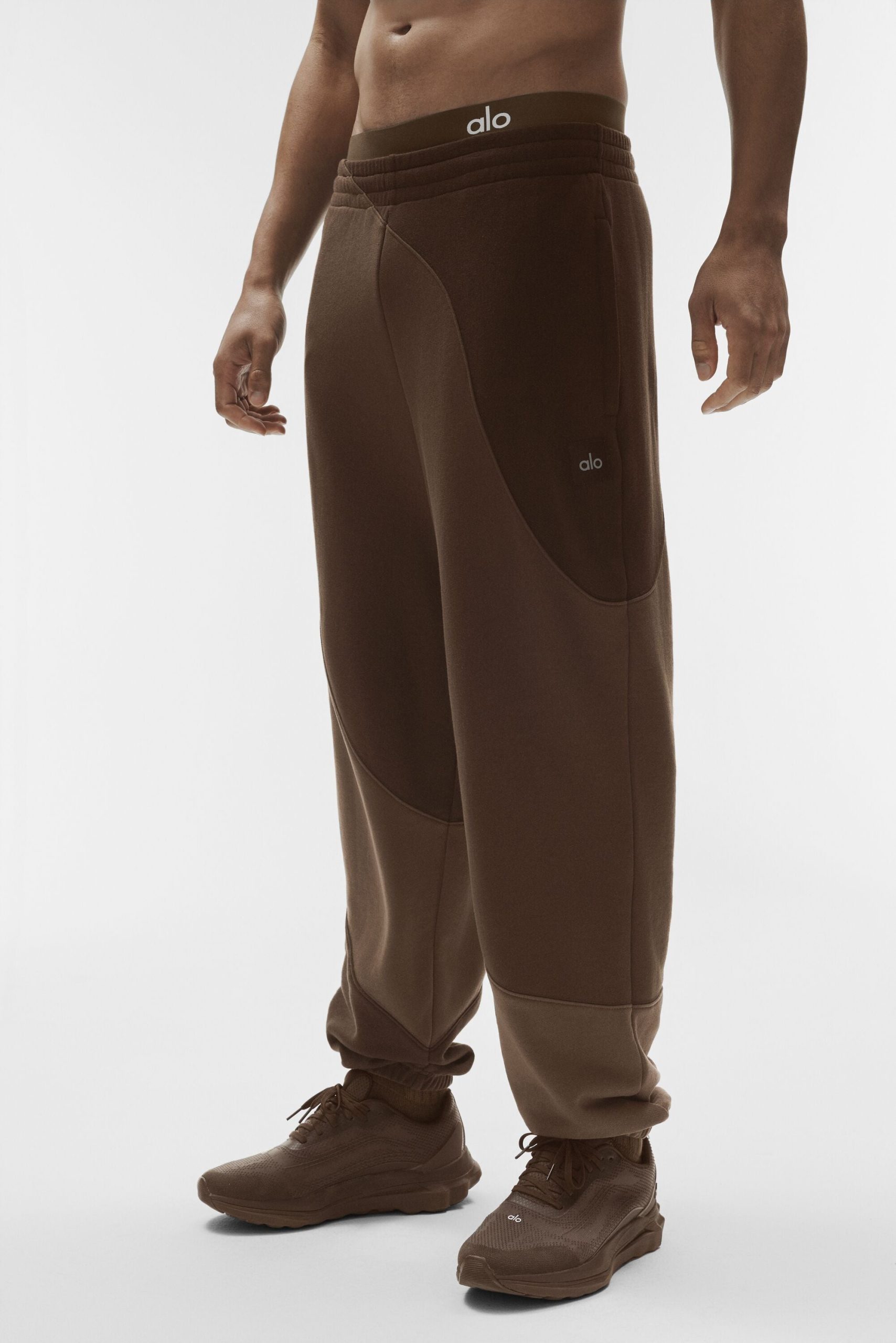 Make Waves Sweatpant - Espresso Tonal