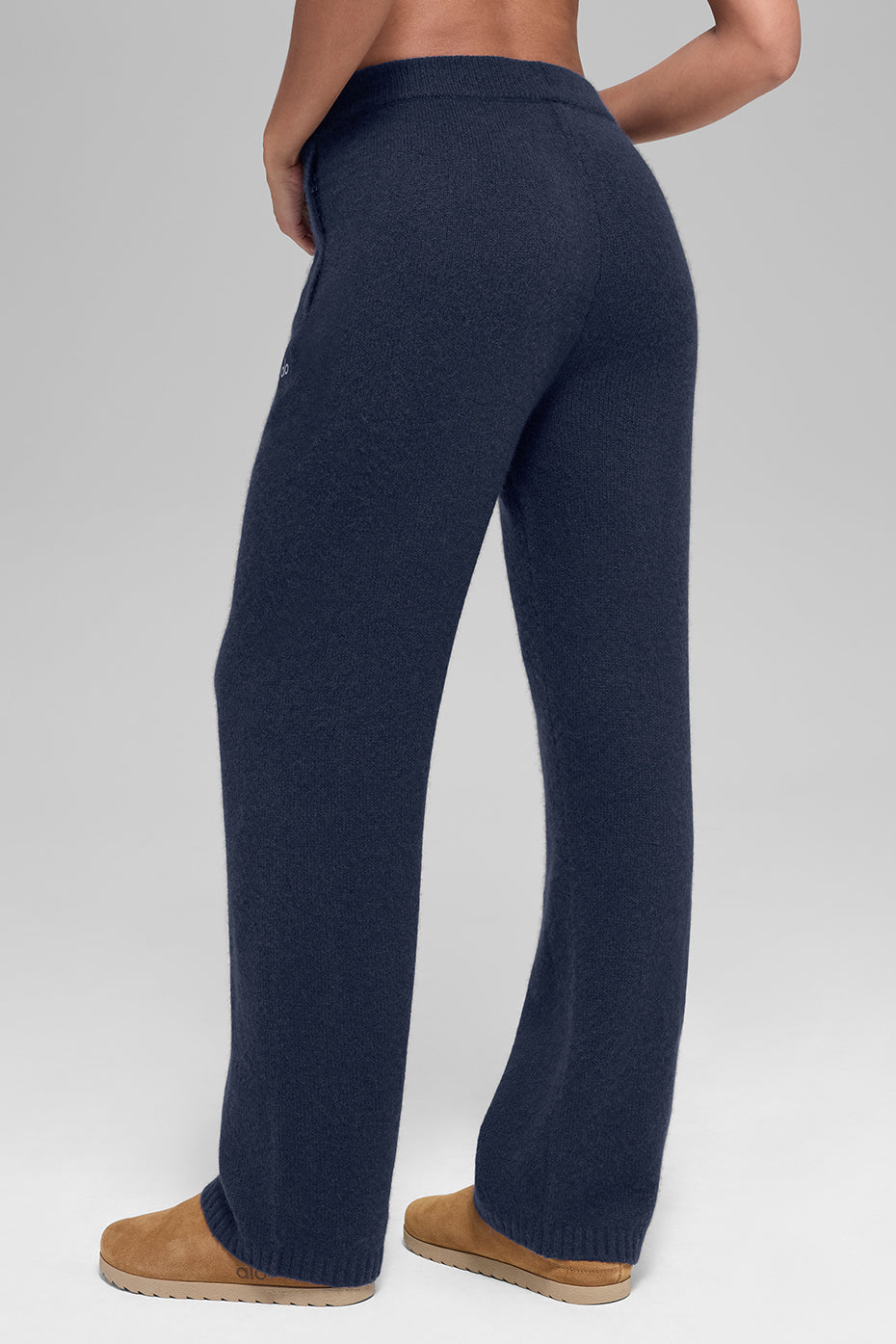 Wool Cashmere New Class Sweatpant - Navy - Image 3