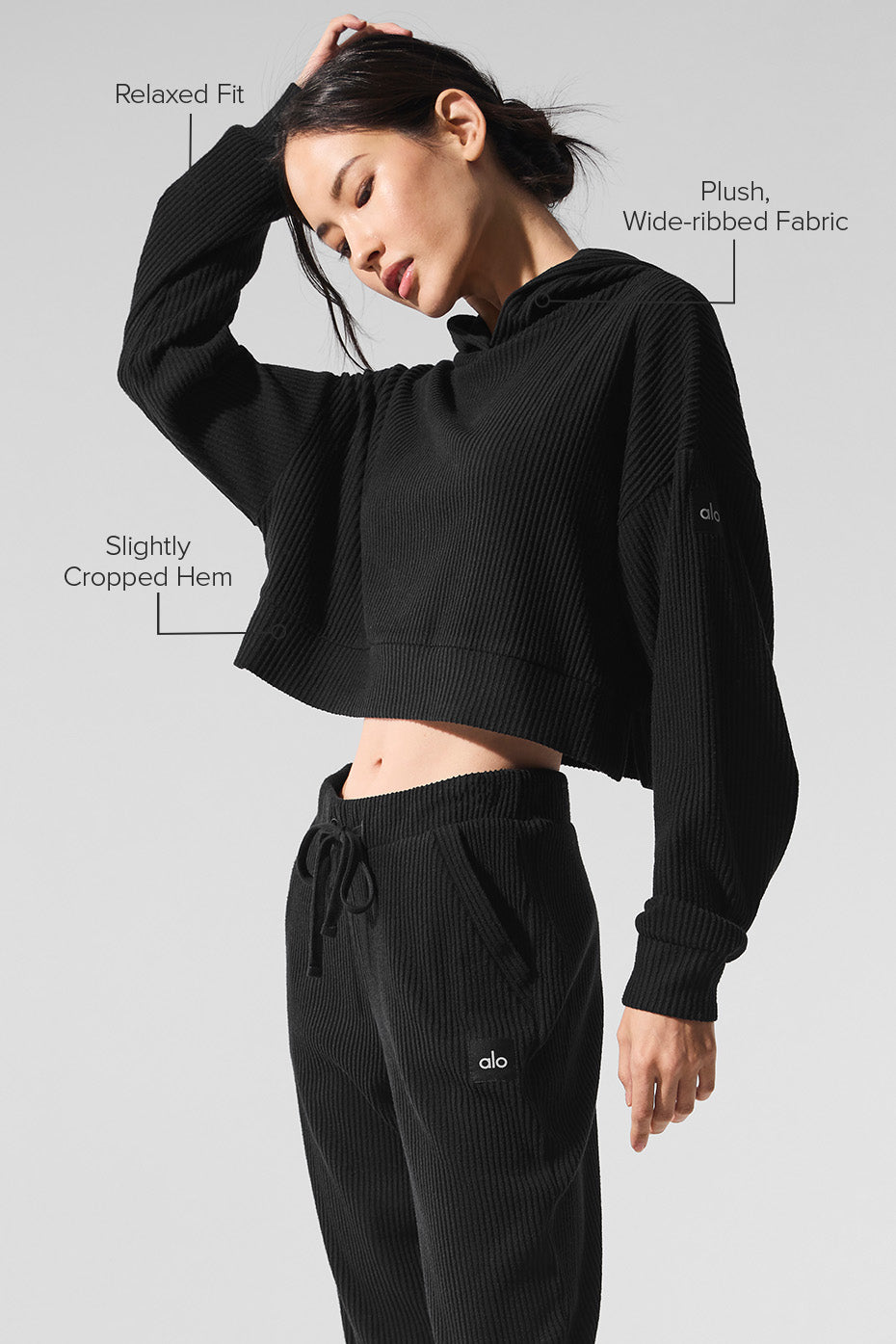 Muse Hoodie - Black - Image 2