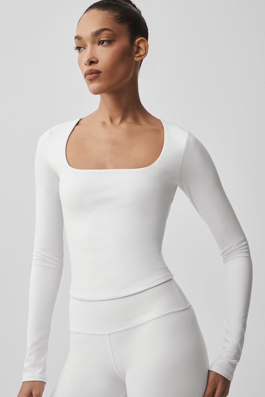 ALO Softsculpt Precision Long Sleeve - White - Image 3