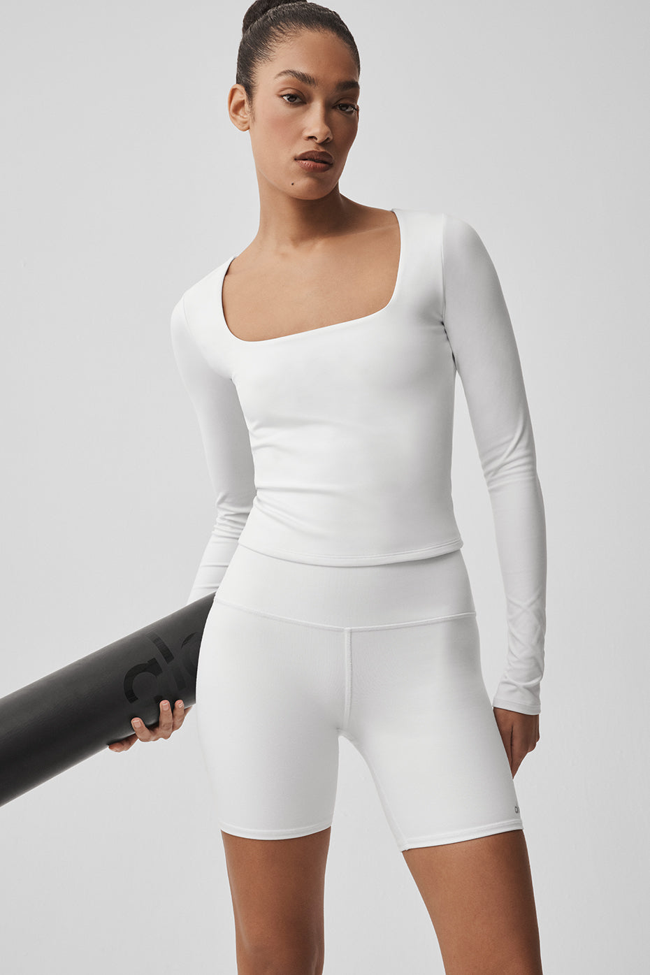ALO Softsculpt Precision Long Sleeve - White