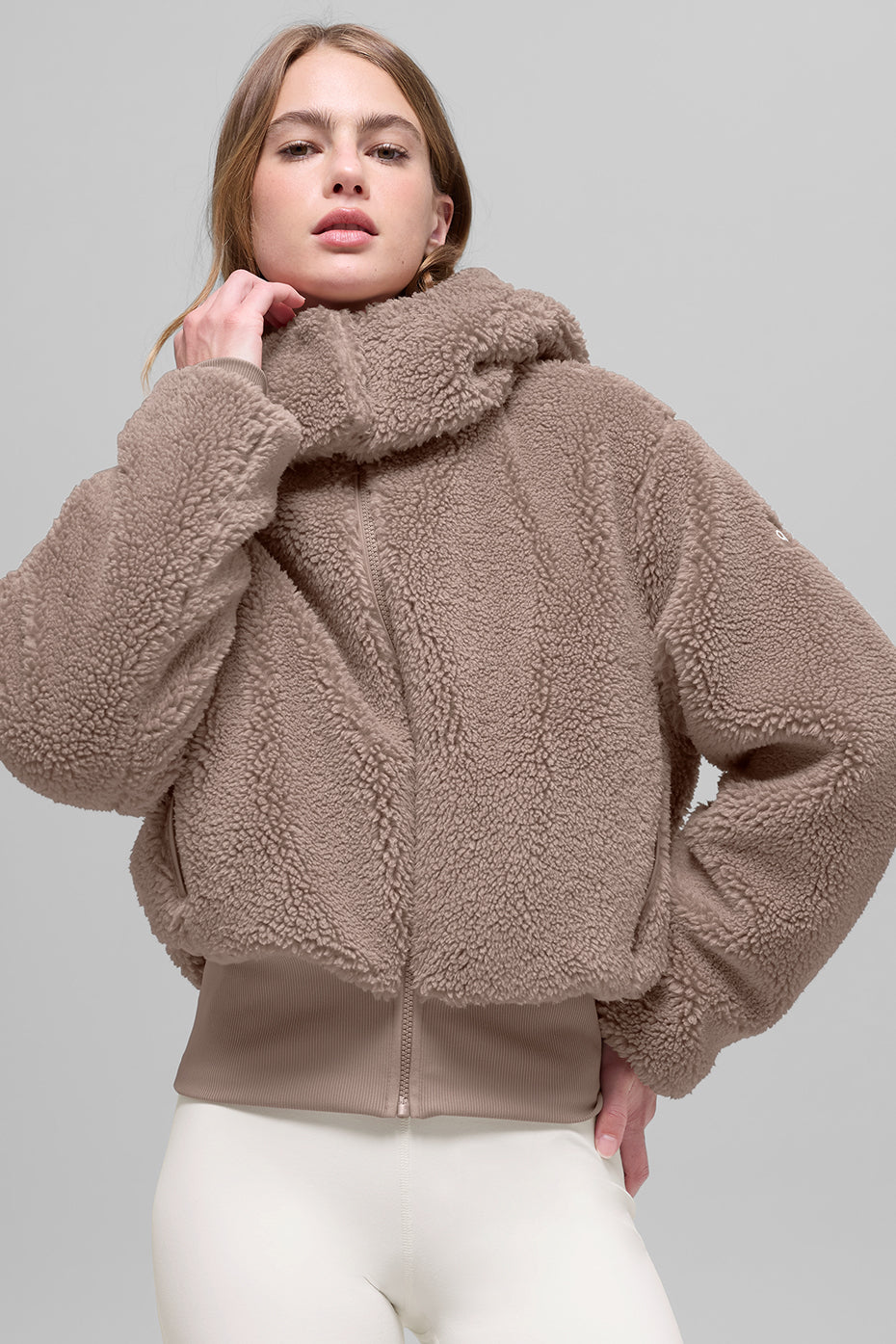 Foxy Sherpa Jacket - Chai Latte - Image 2