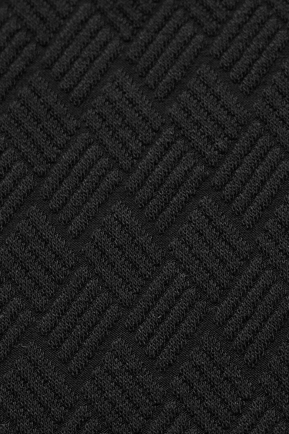 Cropped Doubles Only Full Zip Jacket - Black - Image 5