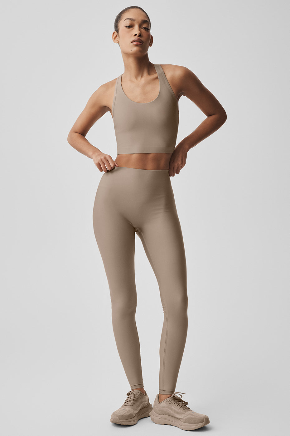 Airlift High-Waist Sleek Legging - Gravel - Image 6