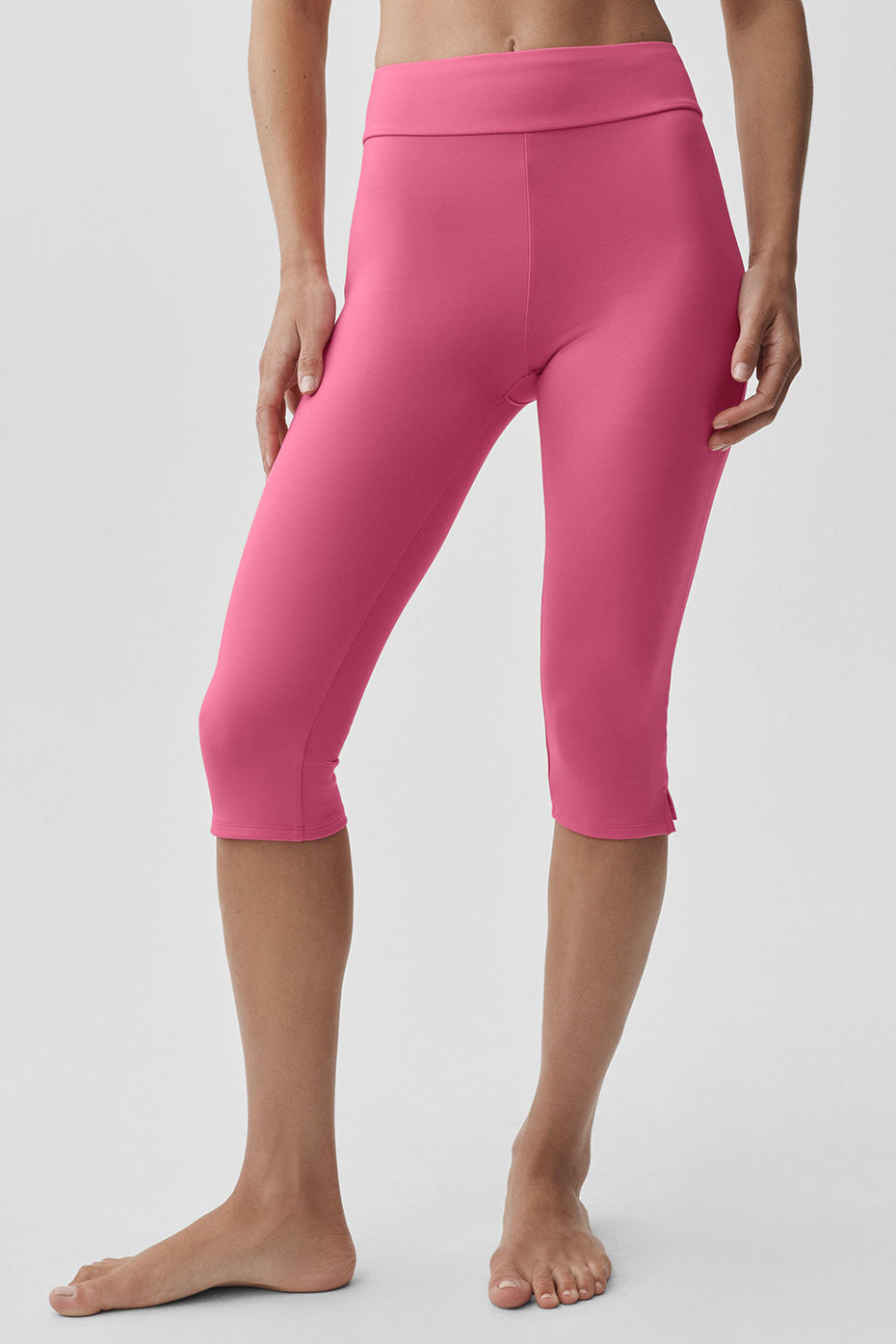 ALO Softsculpt Shoreline Capri - Paradise Pink - Image 3