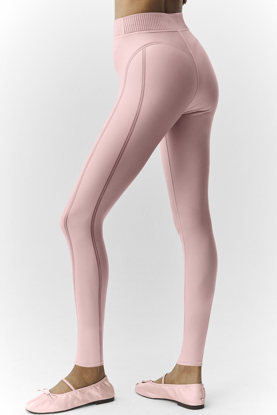 Airlift Line Up Mirage 7/8 Legging - Pink Champagne - Image 2