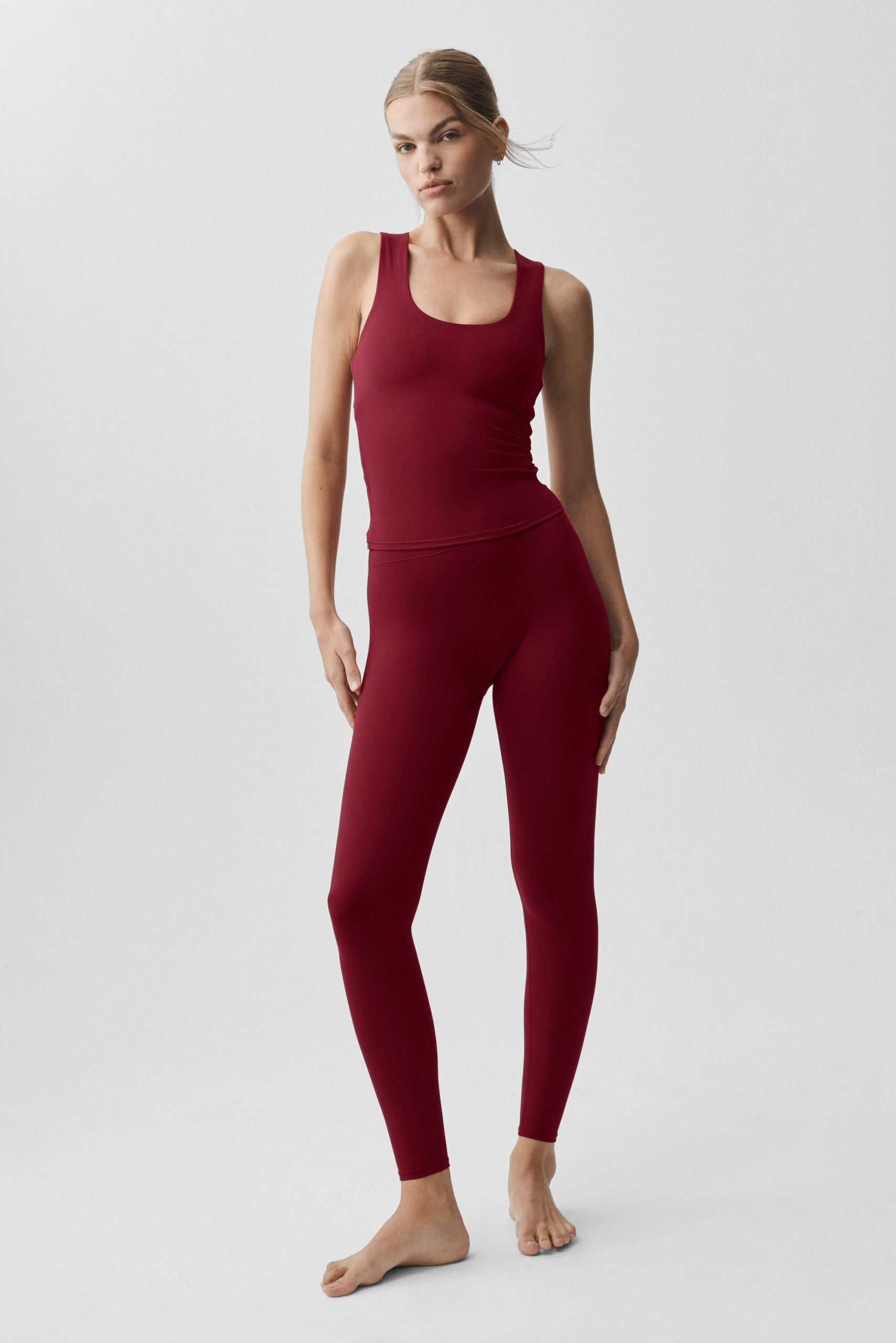ALO Softsculpt Define Legging - Summer Romance Red - Image 4
