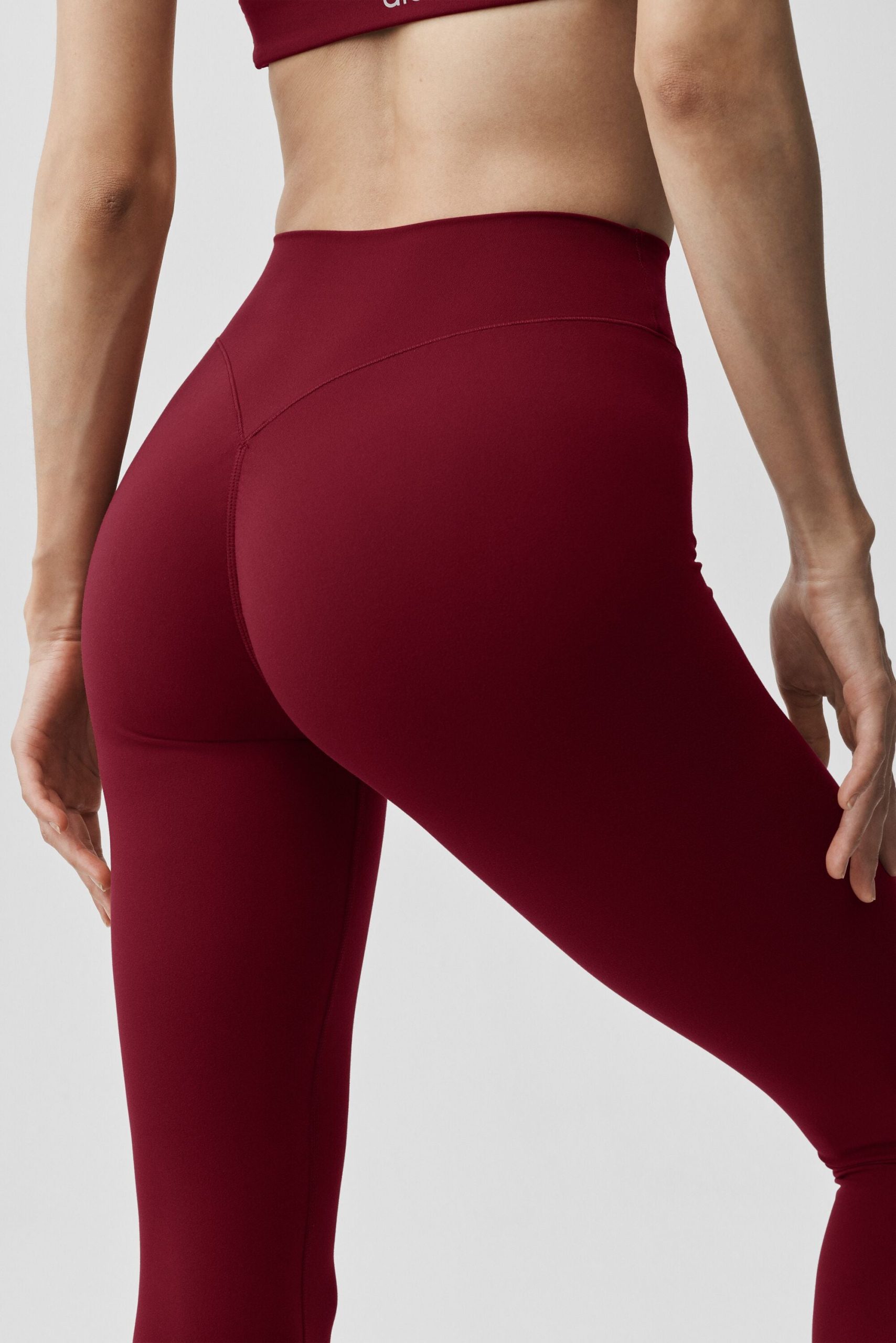 ALO Softsculpt 7/8 Define Legging - Summer Romance Red - Image 5