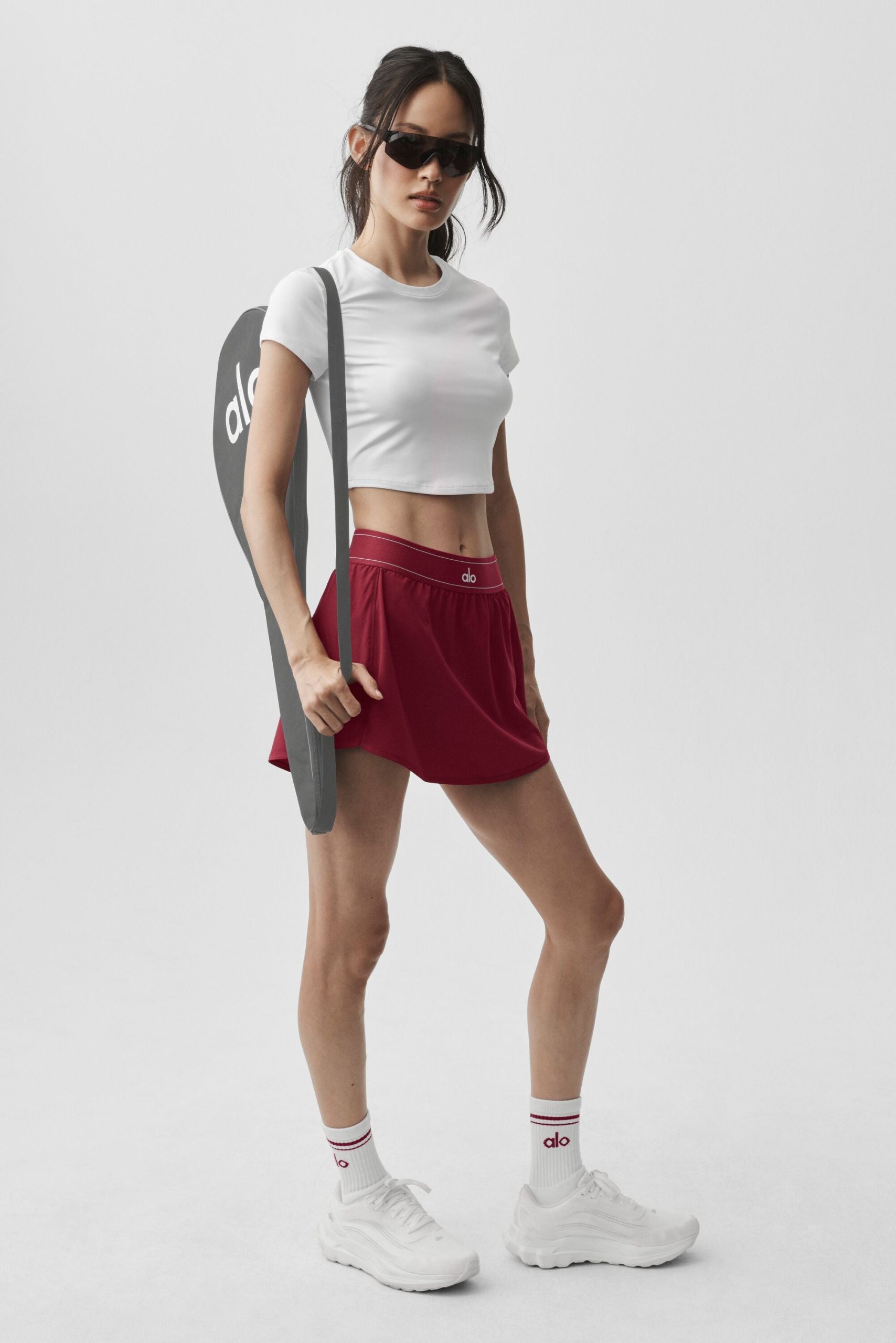 Match Point Tennis Skirt - Summer Romance Red - Image 5