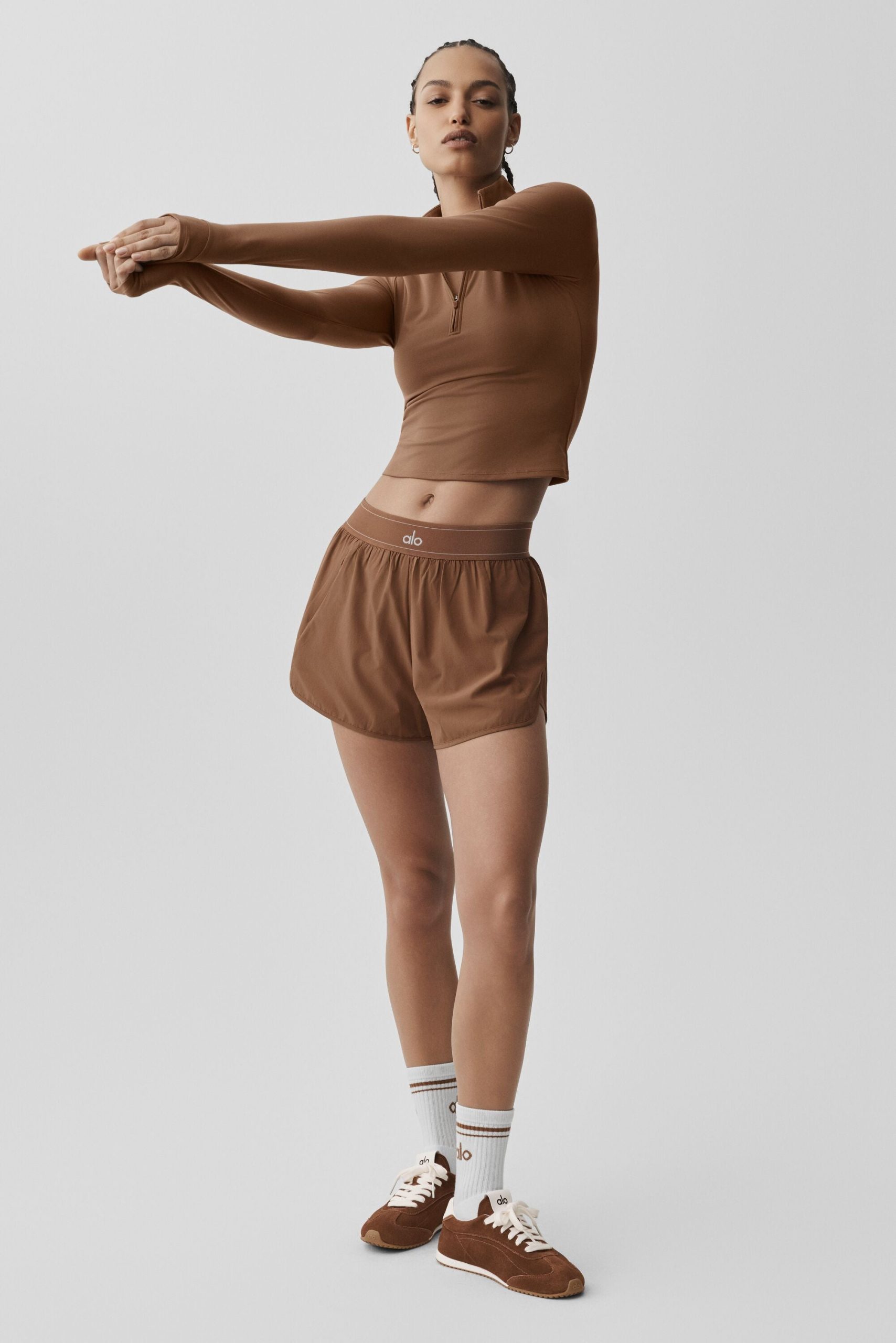 Match Point Short - Sun Kissed Brown - Image 5