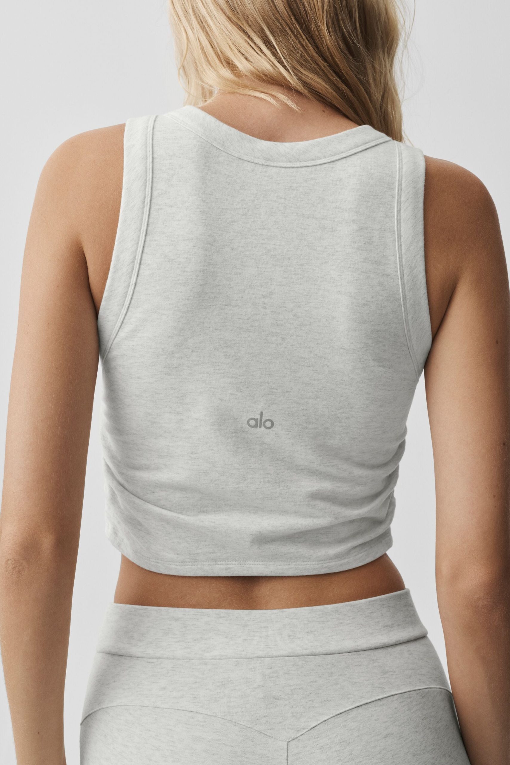 Sway Bra Tank - White Heather - Image 2