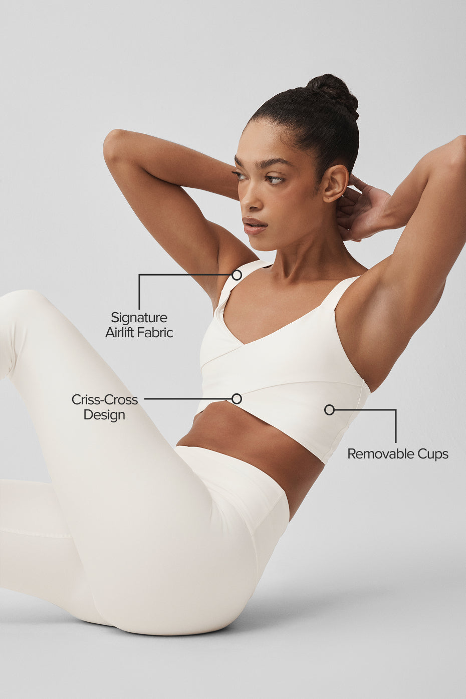 Airlift Horizon Bra - Ivory - Image 2