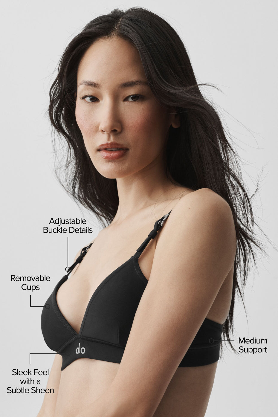 Airlift Connection Bra - Black - Image 2